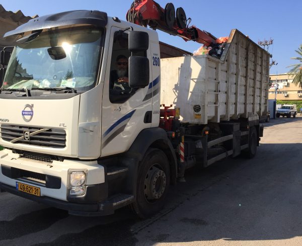 פינוי פסולת בחיפה עבור מפעלים באזור